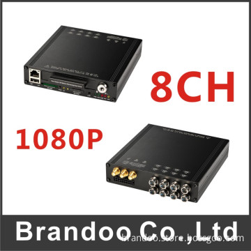 Full HD Police Car Recorder with 8 Channel 1080P Video Resolution